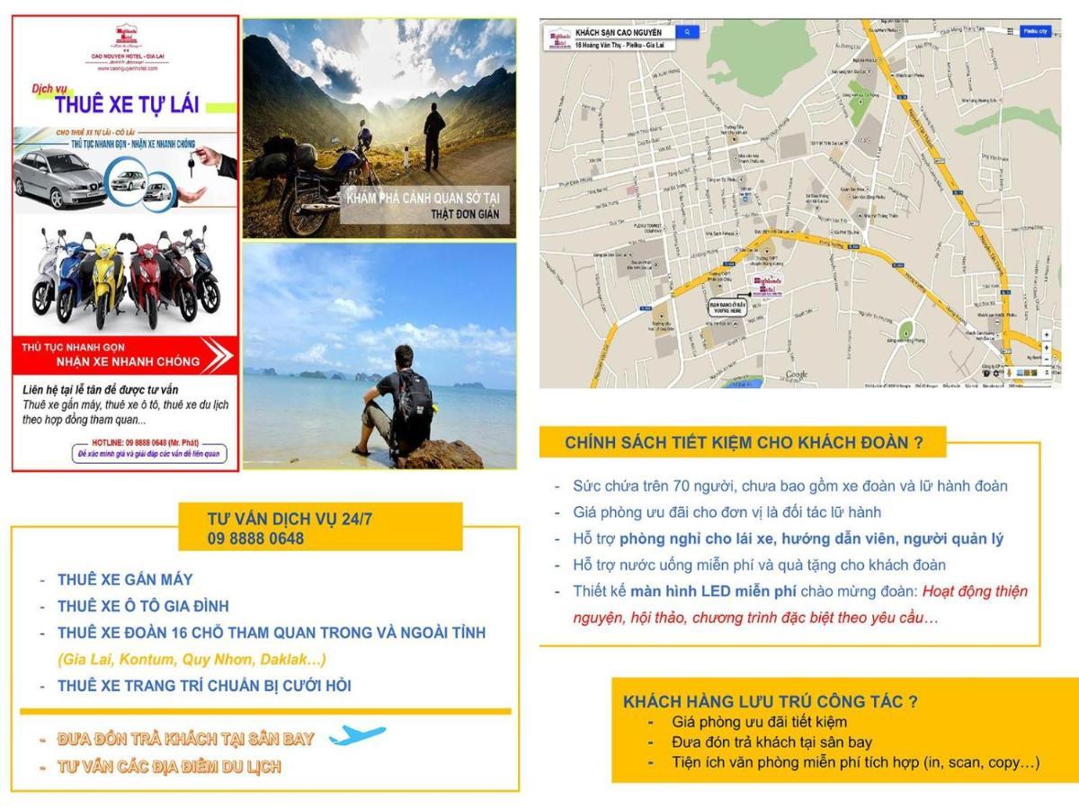 Cao Nguyen Hotel - Gia Lai Pleiku Eksteriør bilde